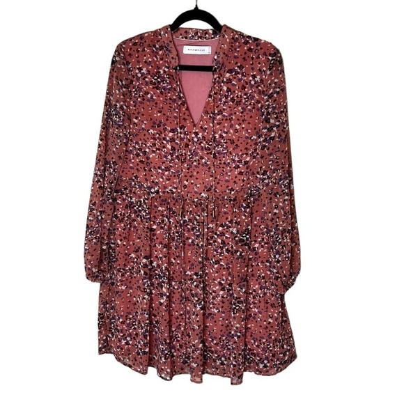 Rino & Pelle Aldona Dress- Long Sleeve Pink Dress- Size 36 - Picture 7 of 15